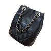 French Niche Design Shoulder Bag Fashionable Small Fragrant Wind Bucket Bag High-End Diamond Chain Commuter Messenger Bag Bag