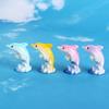 Ocean Series Seven Color Dolphin Cartoon Car Desktop Ornaments Mini Dolphins Ornaments  Aquarium