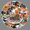50 Dachshund Dog Dog Cartoon Cute Animal Children's DIY Skateboard Mobile Phone Case Suitcase Stickers