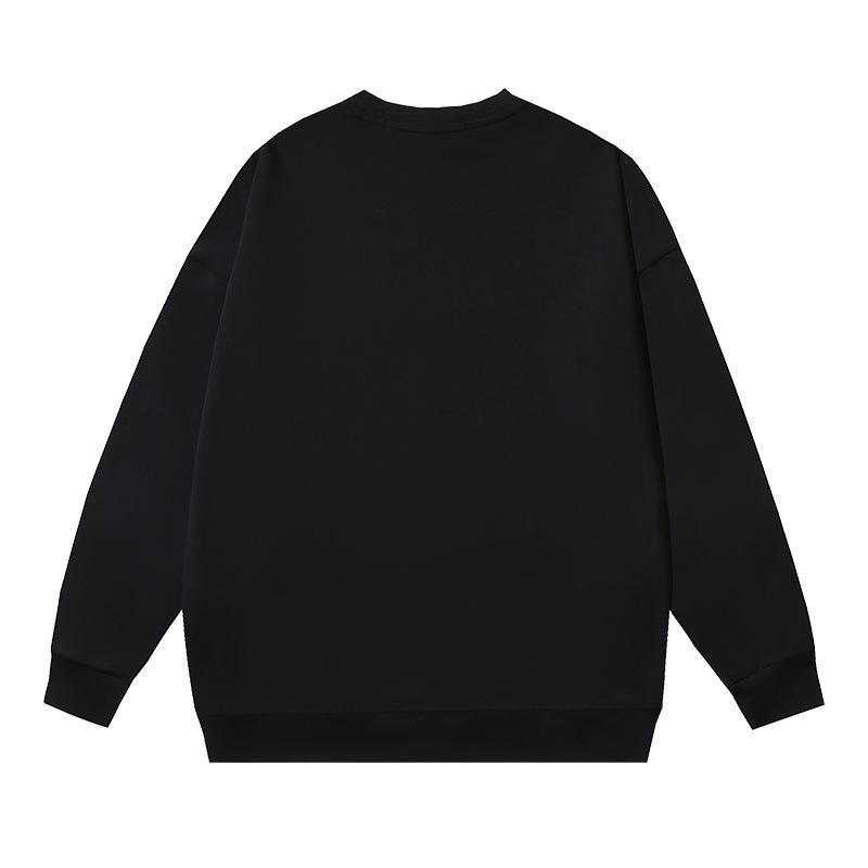 1273 Off-White New Oil Painting Pleated Art Printed Men's and Women's Round Neck Hoodies for Autumn and Winter 2026