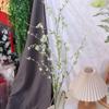 Lifelike Artificial Snow Willow Branches Handmade Fake Plants Simulation Snow Willow  Vase Decor