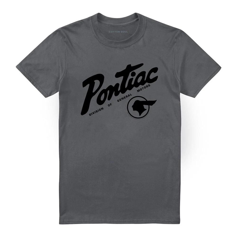

Pontiac Division T-Shirt S-4XL, Charcoal 4XL