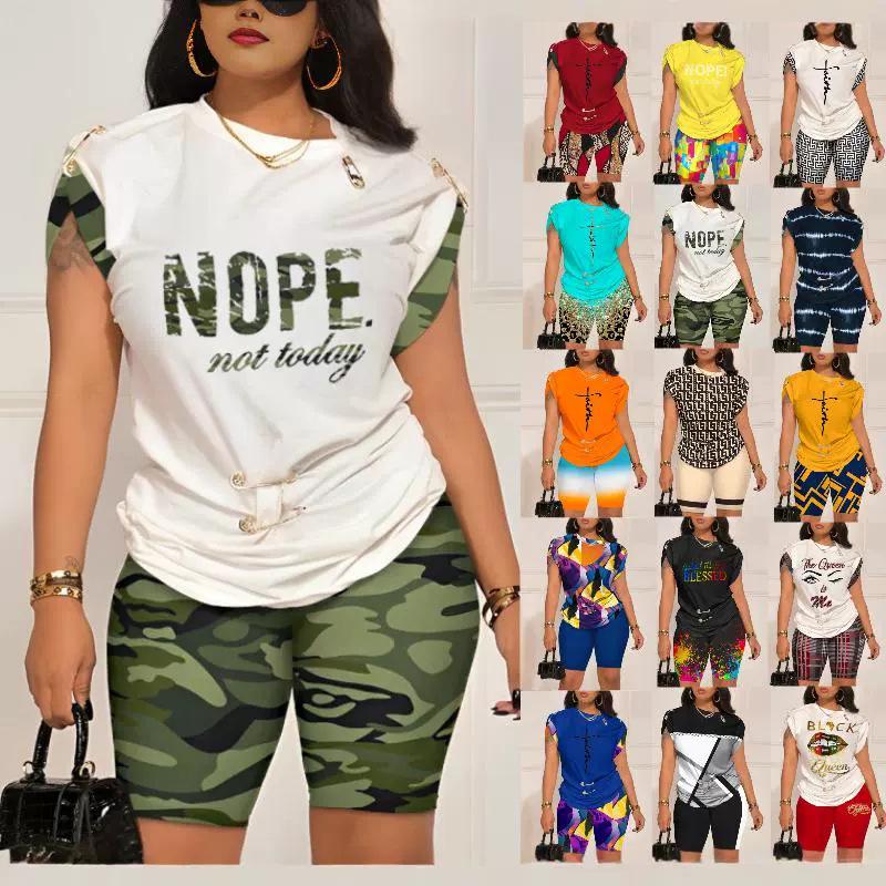 

European-American Fashion Brooch & Digital Print Set XXXL