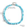 Necklace for Women No Color Loss Simple Rice Beads Beaded Necklace Women Light Niche Fashion Colorful Crystal Necklace Elegant Necklace