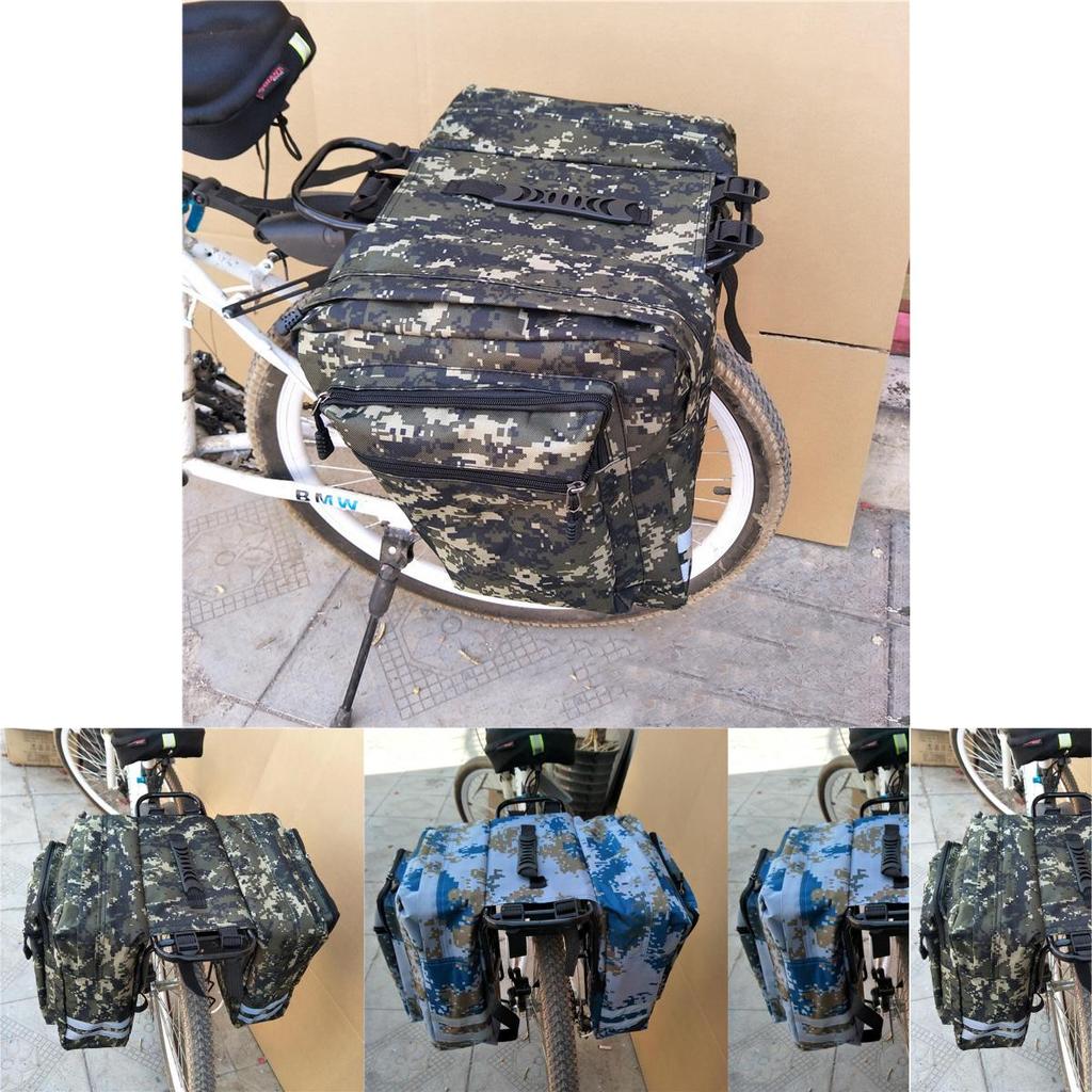 Camouflage Hinterer Fahrradgepäckträger Sitz Satteltasche Radfahren Fahrradtasche Hecktasche Pack