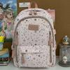 Schoolbag, Japanese-style backpack, niche, high-look, fresh and sweet, star backpack, double shoulder bag for middle and high school students