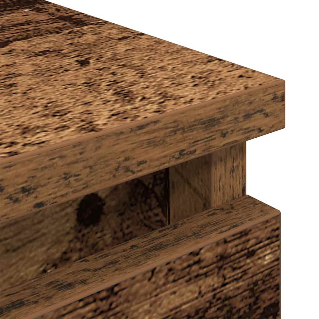 TV Stand Vintage Wood Look 80 x 35 x 54 cm Engineered Wood