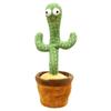 Kids Electronic Shake Dancing Toy with The Song Plush Cute Dancing Cactus Toy Early Childhood Education Toy for Children