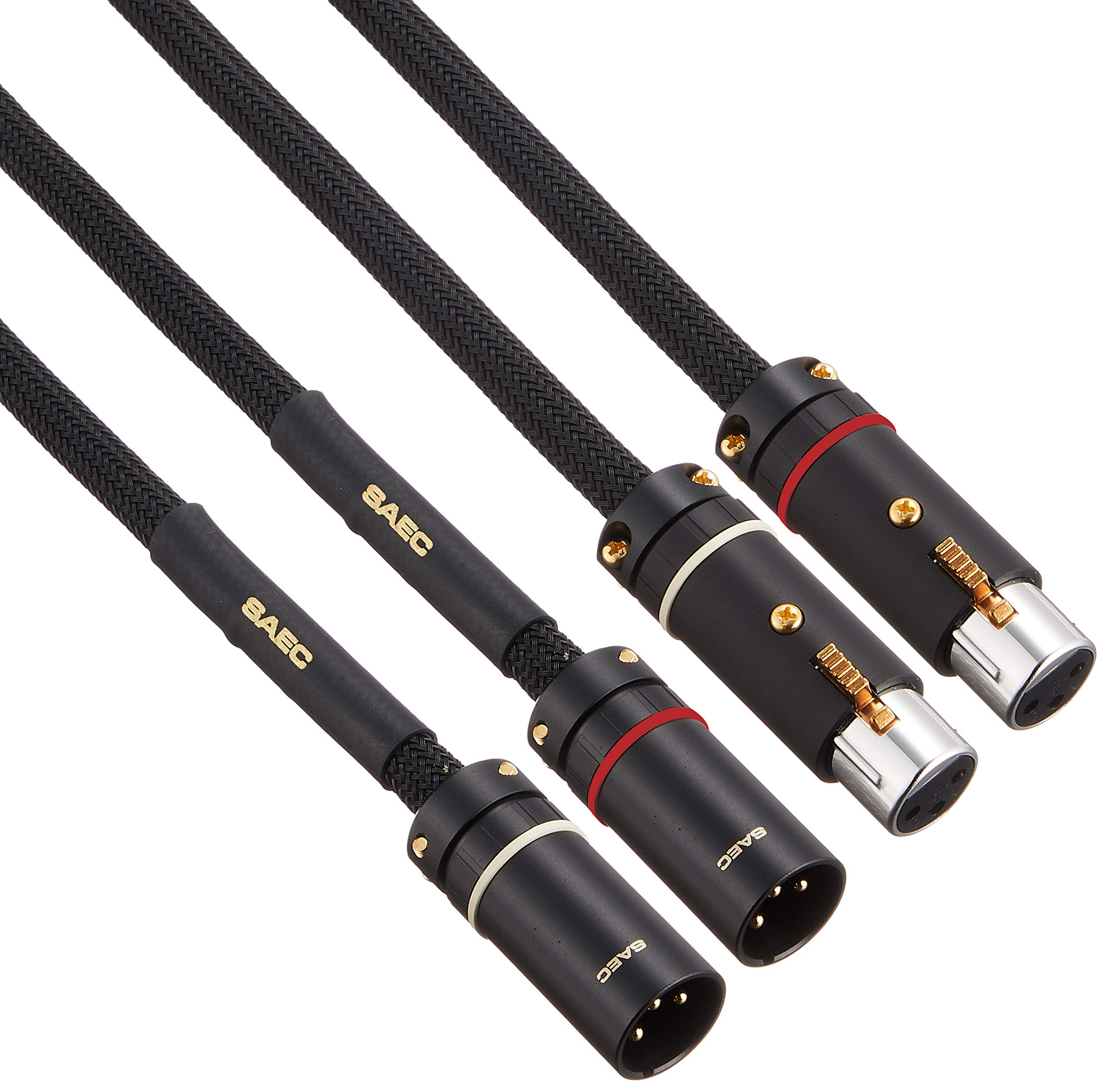 

SAEC C Conductor XLR Interconnect Balanced Cable PC-Triple 1.2m XR6000-1.2M чорний