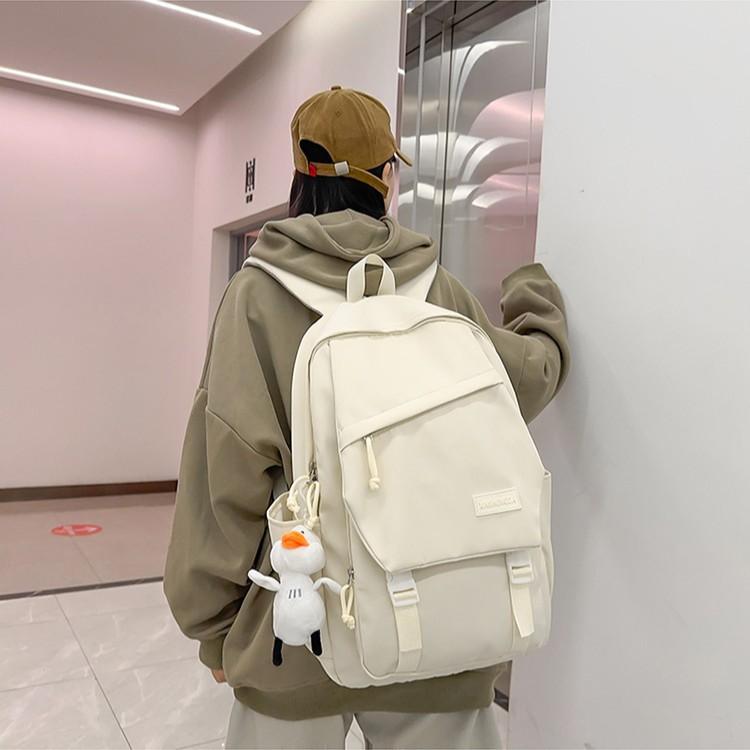 Schoolbag student schoolbag new junior high school student backpack can print logo large capacity durable lightweight backpack