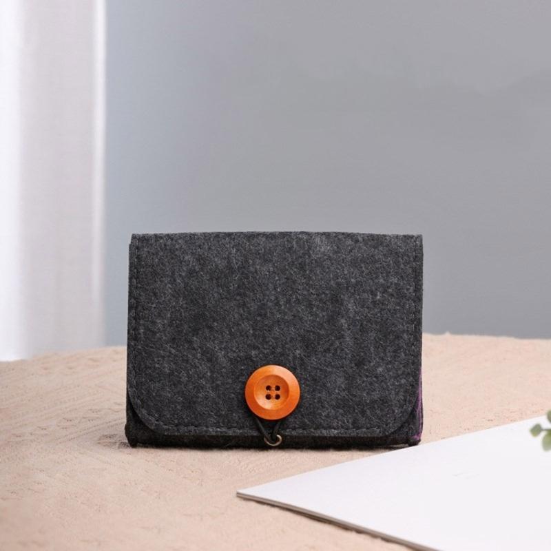 Tragbare Aufbewahrungstasche Filzetui für ätherische Ölflaschen Reise Rollerflaschen Aufbewahrungsorganizer