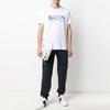 HUGO BOSS T-Shirts Men's White Crew Neck Moderate Straight Fit 50443666-100