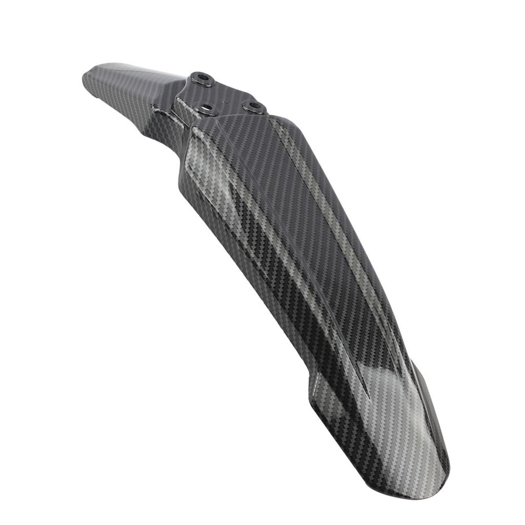 Dirt Bike Front Mud Guard Protective Carbon Fiber Stylish Look Splash Guard for Off Road Bike