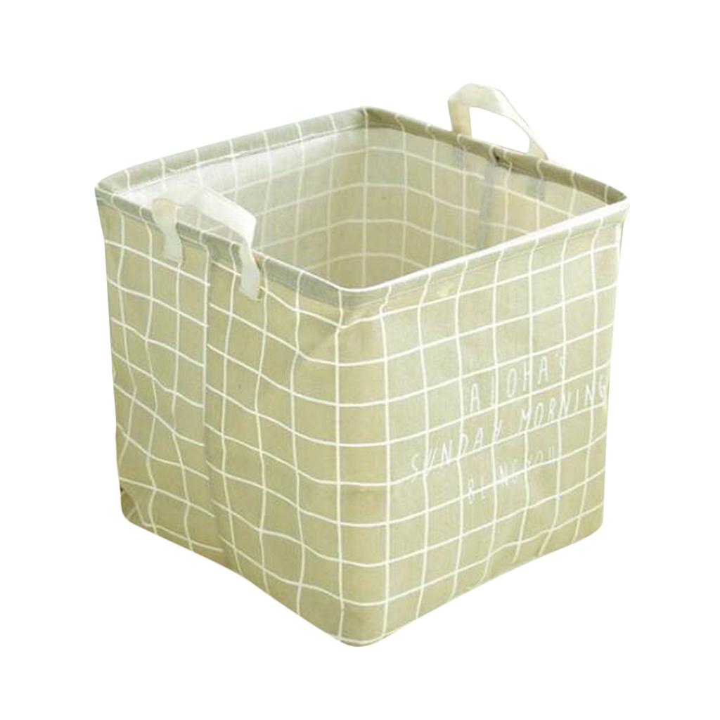 3 Kitchen Storage Basket With Handles, Laundry Hamper Toys Bucket