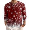 Men's Loose Casual Button Down Collar Long Sleeve Top