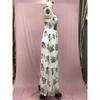Bohemian Vintage Floral Pattern Colorful Embroidered Sexy Loose Maxi Dress For Women Summer Fashion Casual Beachwear