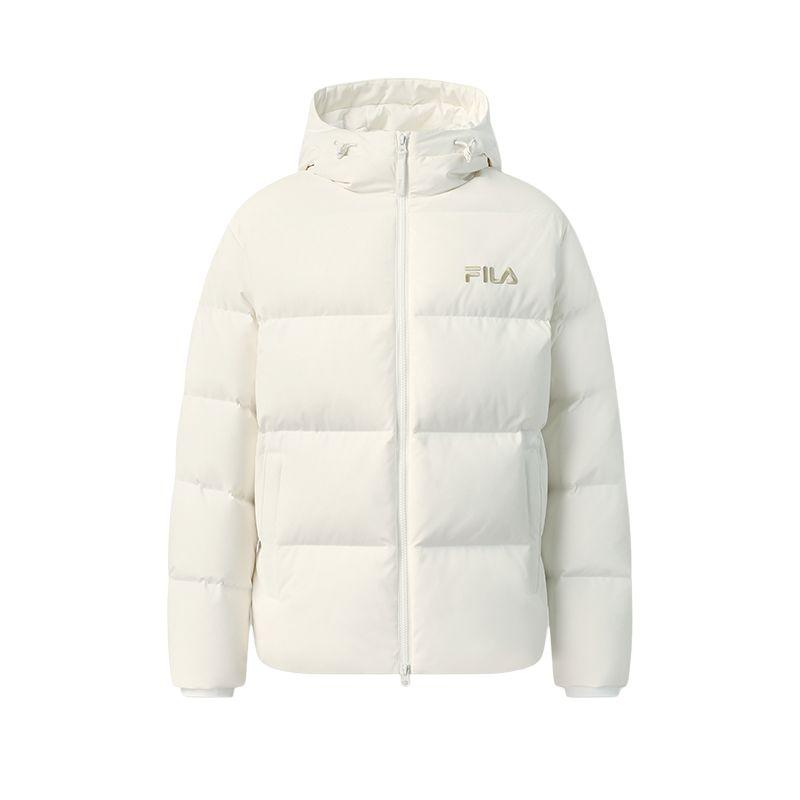 New FILA ORIGINALE Down Jacket Unisex Cloud White F51U549904FWT
