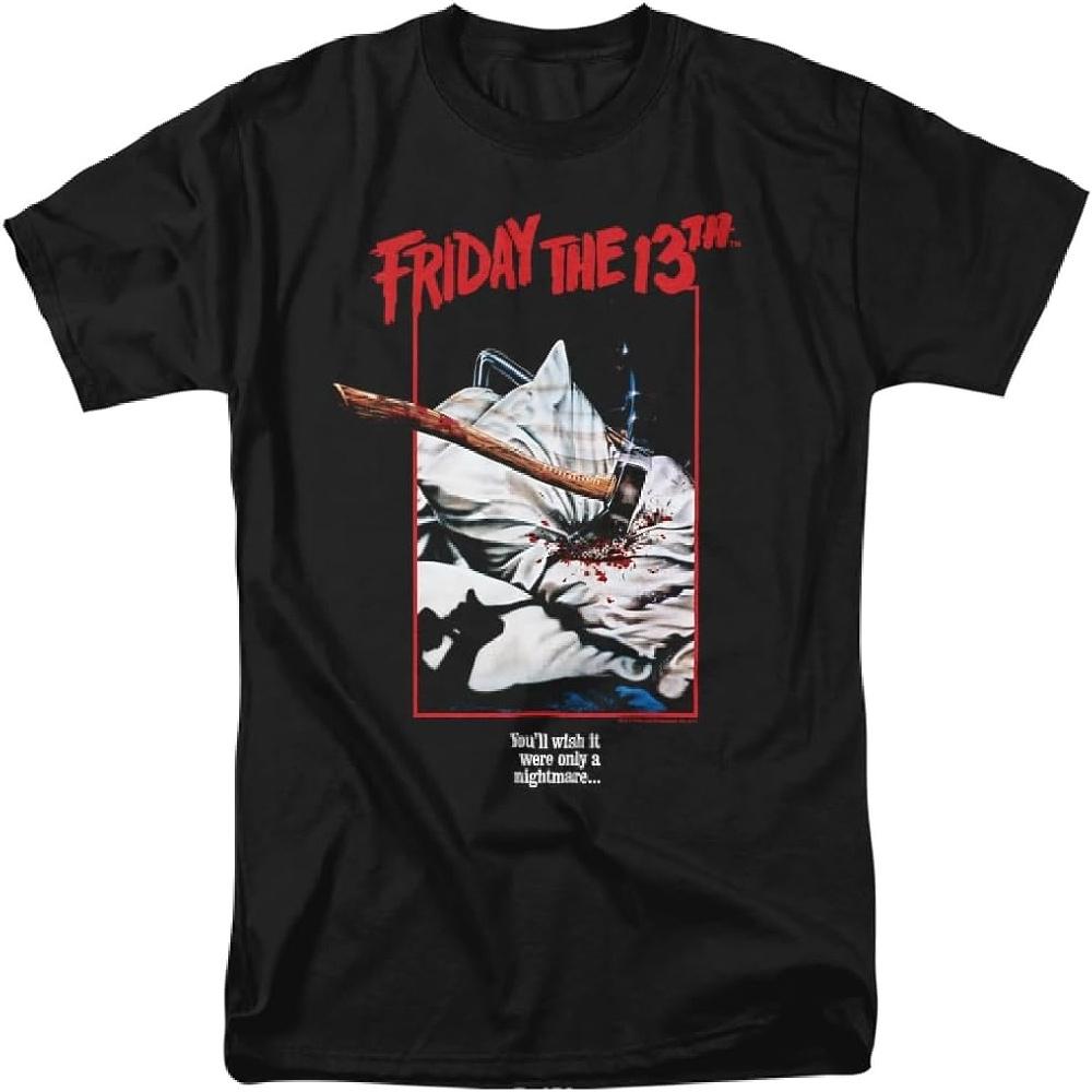 Пятница 13-е Топор Постер Унисекс Взрослая Футболка для Мужчин и Женщин S