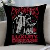 Band ONE OK ROCK Cushion Cover Cushion Covers Natural Linen Breathable Sofa Bedroom Decor Pillowcase