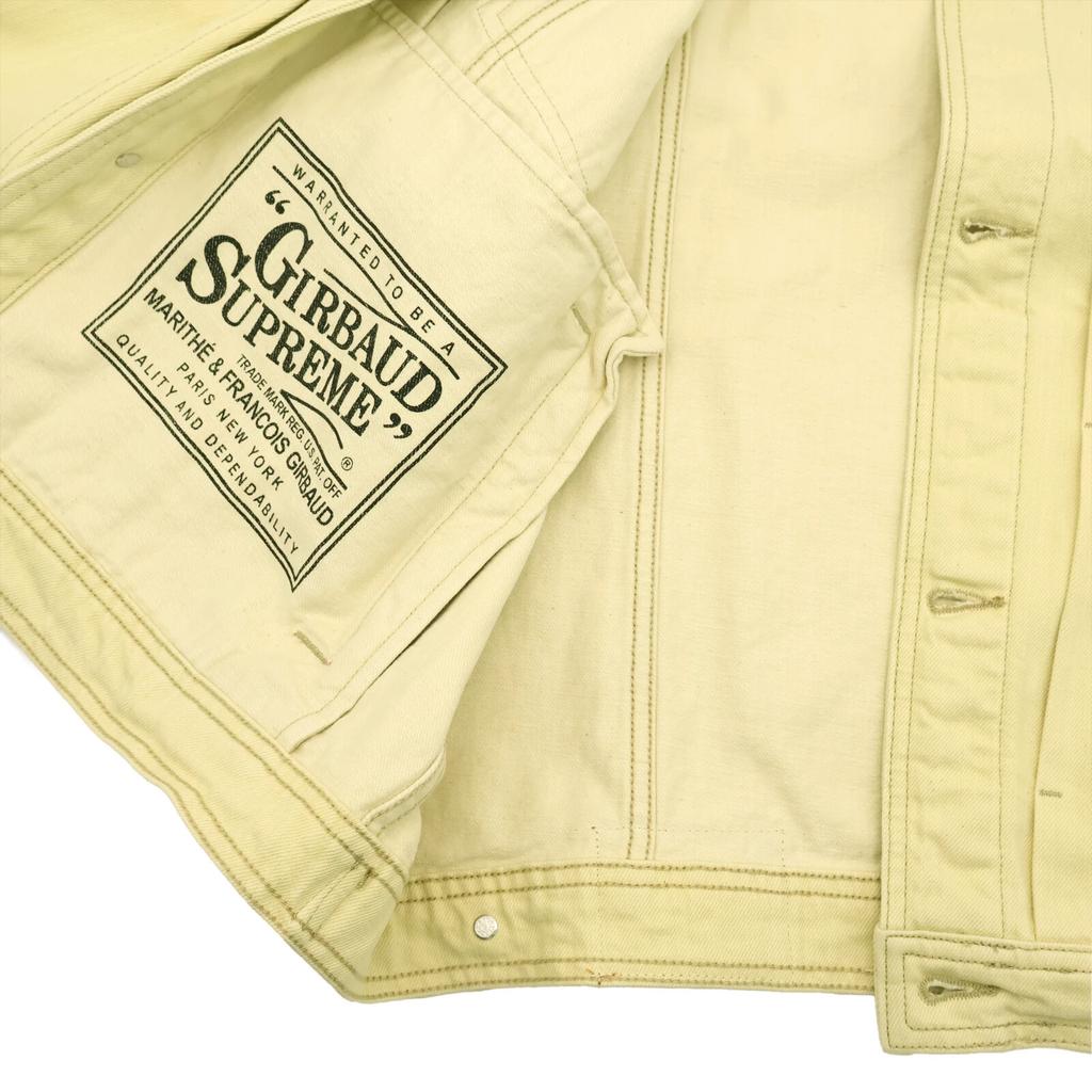 Supreme Marithe Francois Girbaud X-Seam Denim Trucker Jacket Natural