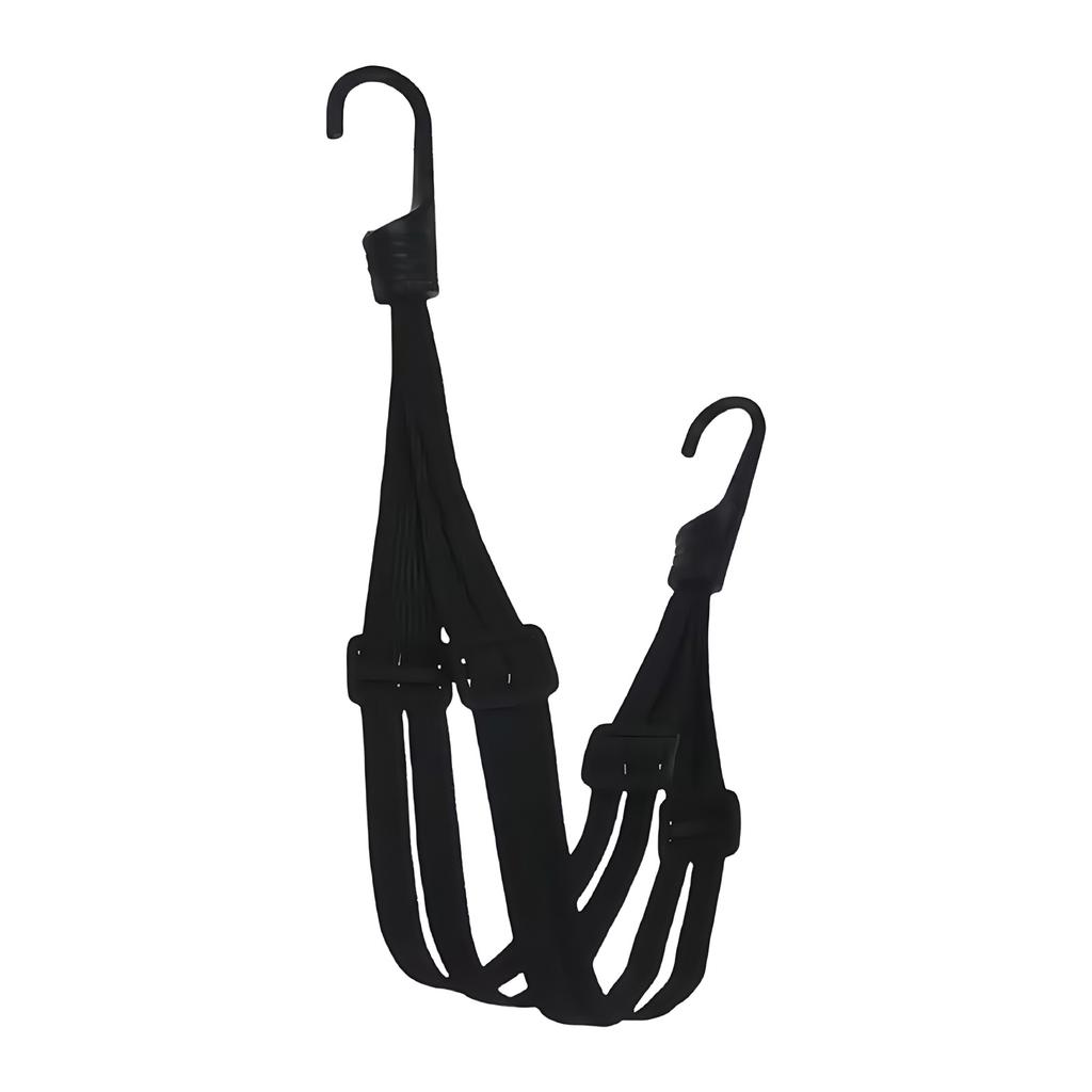 Helmet Luggage Fastening Strap Adjustable Elastic Band Motorcycle Gear Organizer Bungee Cord Bandage Retractable