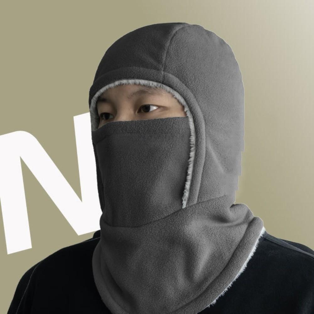 Touca Balaclava Ciclismo à Prova de Frio Proteção de Pescoço Touca de Esqui à Prova de Vento Chapéu Quente Máscara Esqui