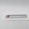 2026 1pcs ABS for Audi Sport car emblem Side Fender Rear Trunk sticker Badge styling Auto accessorie