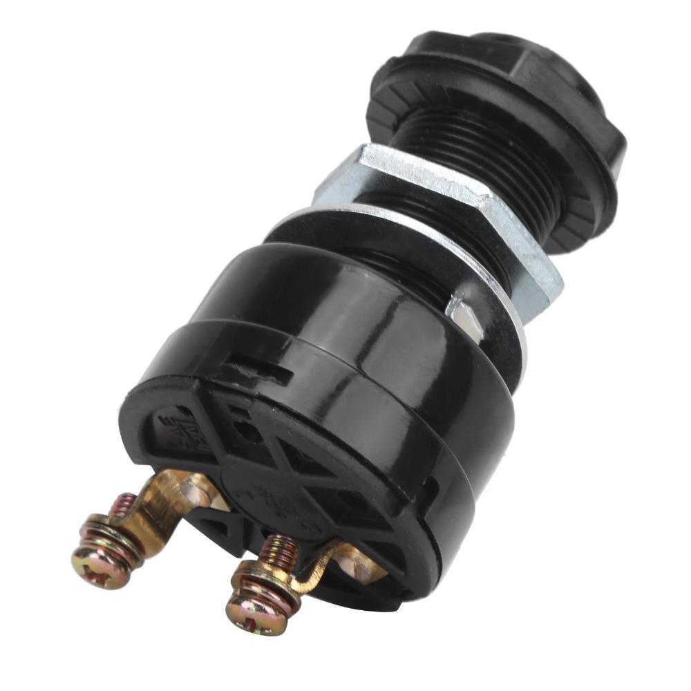 101826201 1012505 Ignition Key Switch 36V - 48V 2-PIN Starter Switch with 2 Keys Ignition Switch for Club Car DS 1996up Electric