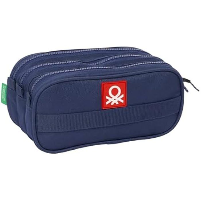 Penál - SAFTA - Benetton Flag - Trojitý Velký - Pohodlný - Všestranný