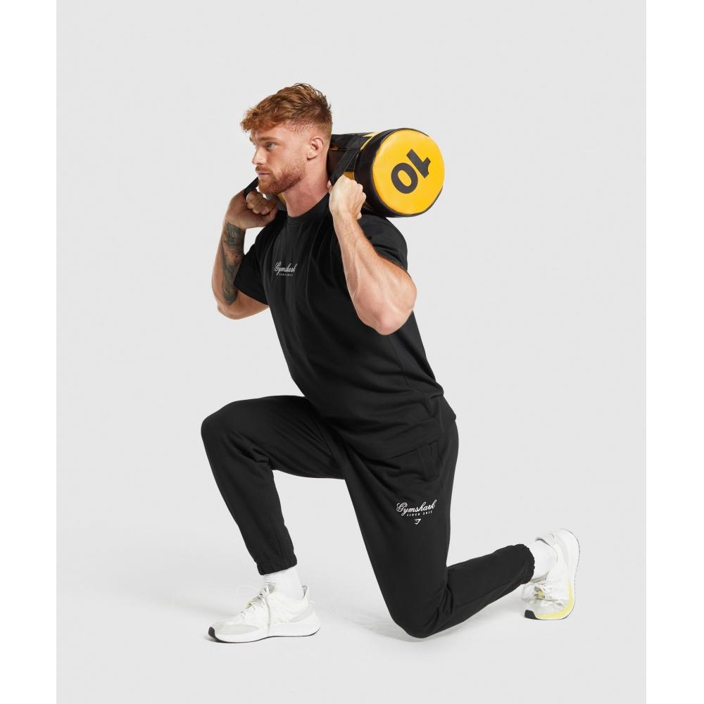 Gymshark Athletic Department Joggers Black A1b1e Bb2j