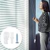 Roller Shade Chain Retainer 8X Blind P Clip Hooks Blind P Clip Hooks Roller Shade Clear Safety Chain Retainer Roller Blinds