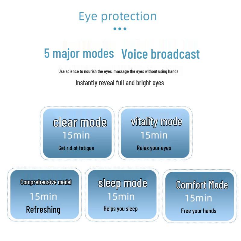 Bao Brand Airbag Bluetooth Eye Massager BP-E8