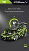 Gu Li 10628 Mamba Green Koenigsegg Sports Car Building Blocks Compatible with Lego