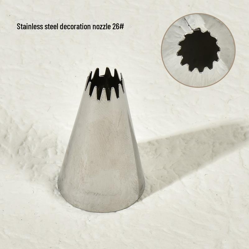 Nerezová sada na zdobení krémovým lepidlem pro DIY pečení a zdobení dortů