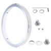 Motorcycles Lighting Accent Accessory: 5-3/4" LED Headlight Trim Rings Modification Headlamp Bezel Trims