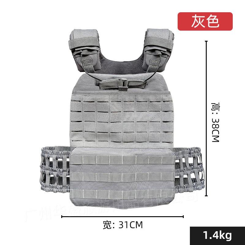 Tactical Vest Men Women Quick-Release Combat Load Bearing Oxford Fabric Multi-Pocket Outdoor Training