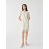 JUZUI Elegant Heavy Embroidered Straight Dress