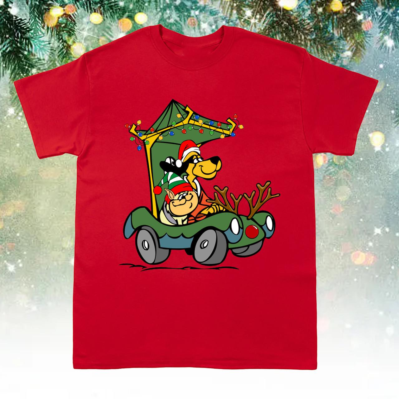 NEW Hong Kong Phooey Xmas Car Gift Christmas Red All Size Shirt AE53 S