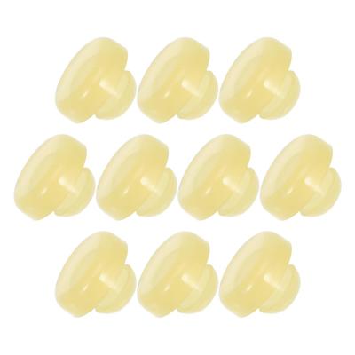 PLAFOPE Almohadillas Tope de Pedal de Freno de Repuesto Se Adapta a 46584-s0100 240sx 280zx Reductor de Ruido 10pcs