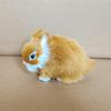 Simulation Rabbit Doll Cute Bunny Statue Cute Animal Art Ornaments for Children Day Kid Girl Boys Present Gift