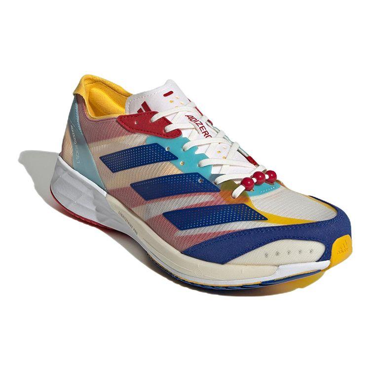 adidas Adizero Adios 7 Pohodlné Všestranné Protišmykové Odolné Priedušné Nízke Topánky Karbónová Platňa Maratónové Bežecké Topánky Pánske Tenisky HQ1068