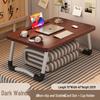 Foldable Laptop Bedside Table - Adjustable Study Desk for Bedroom or Bay Window