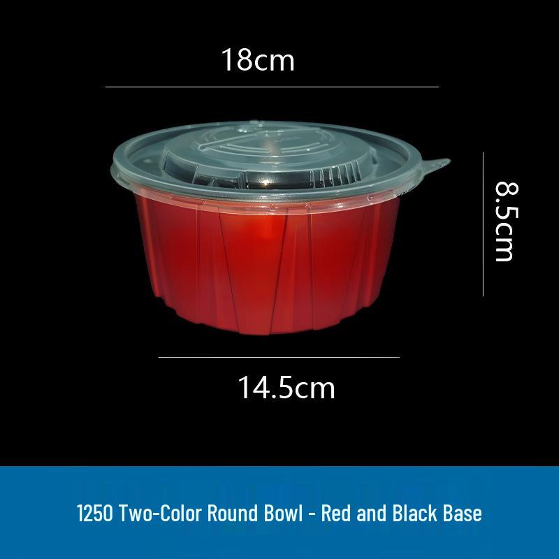 Tongyuan Disposable Round Plastic Food Containers & Lids