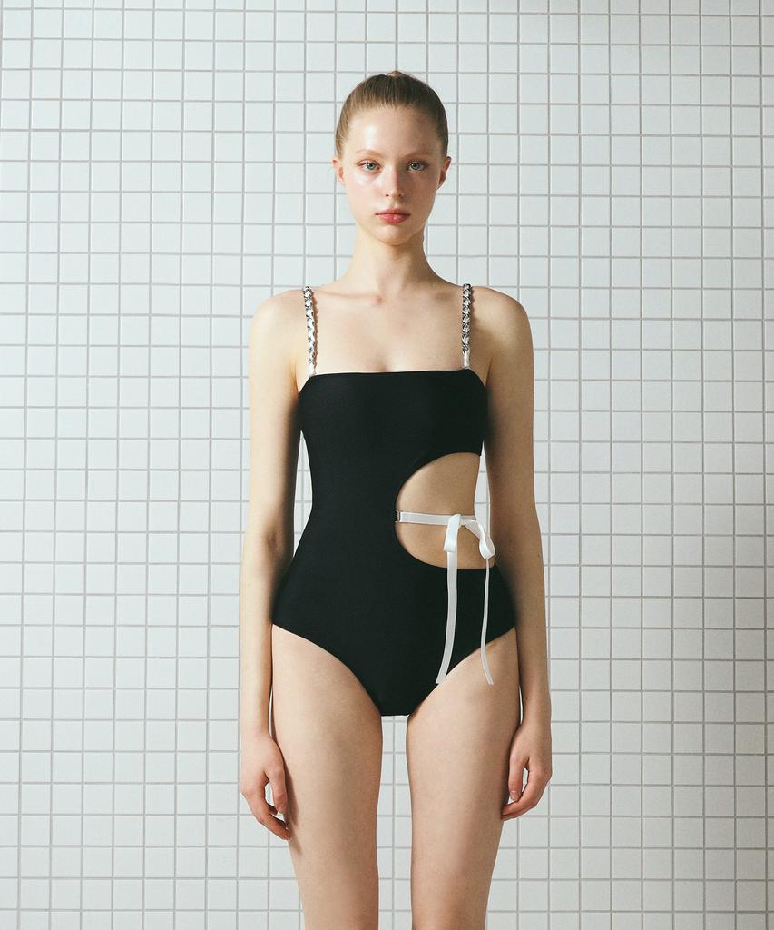 VINAJ Chain Irene Monokini (Black)