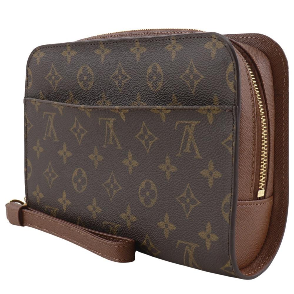 LOUIS VUITTON Orsay Business Bag M51790 Brown Monogram canvas mens Used
