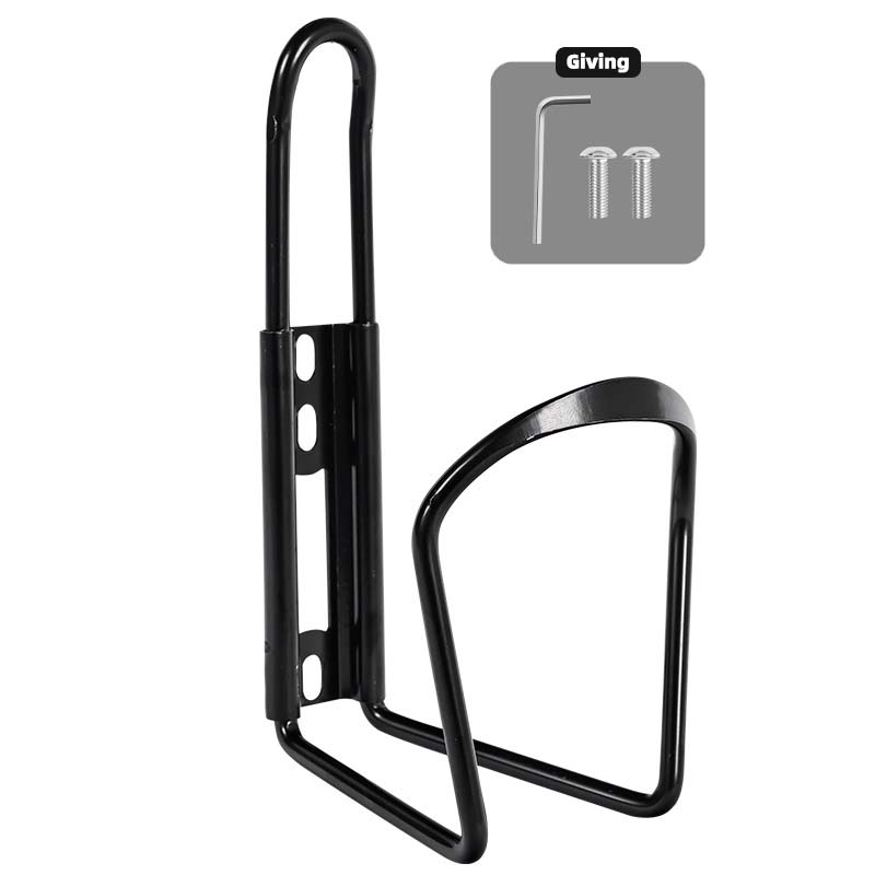 

Aluminum Alloy Bicycle Bottle Holder Bike Kettle Cage Mountain Bike Water Cup Holder Drink Bottle Bracket Cycling Accessories чёрный