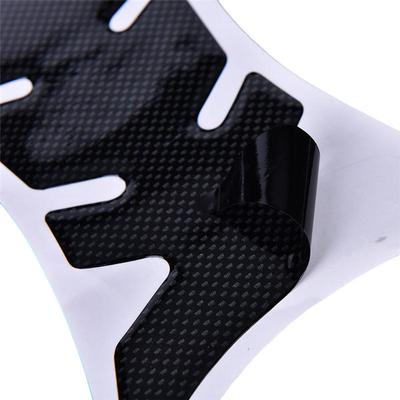 Carbon Fibre Tank Pad Tankpad Protector Naklejka Motocykl Universal Fishbone