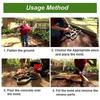 Garden Floor Paving Mold Park Decorations Stepping Stones Moulds DIY Garden Buildings Supply Reusable Cement Frame Brick Molds