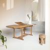 Salamanca Garden Table with Extra Extension, In Teak.