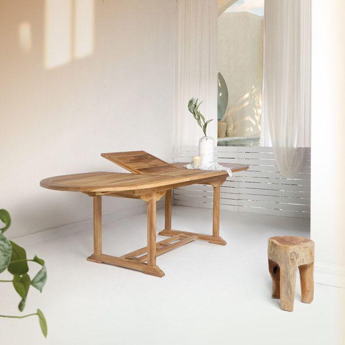 Salamanca Garden Table with Extra Extension, In Teak.